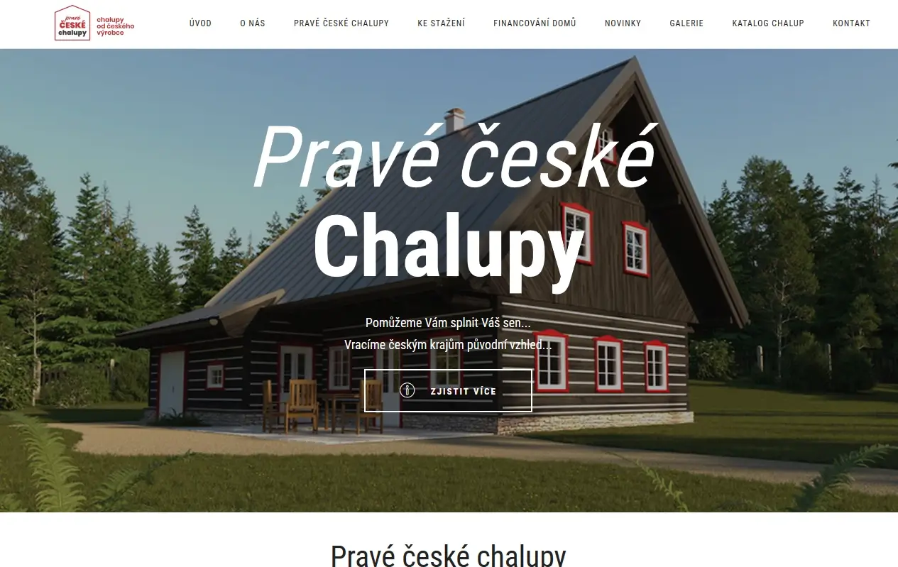 Pravé české chalupy